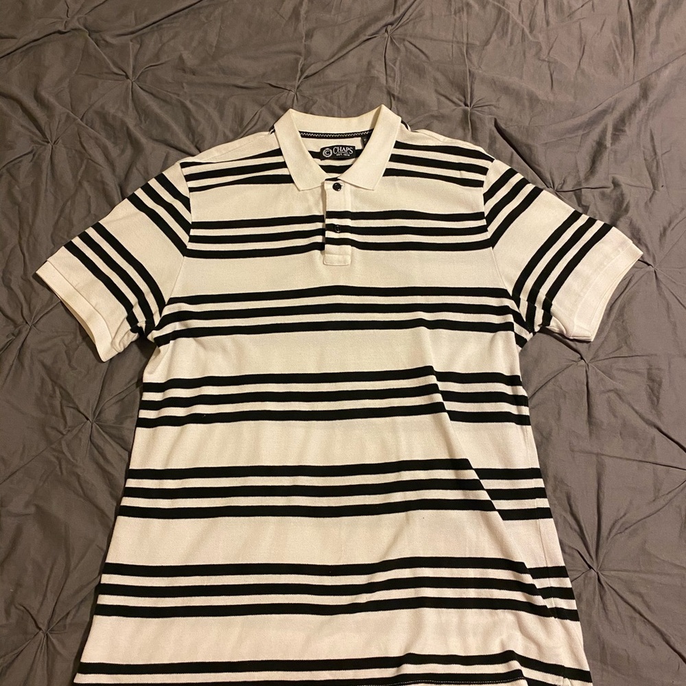 L Chaps Short Sleeve Polo Tee